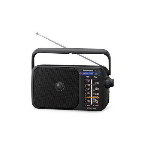 Panasonic | RF-2400DEG-K | Black | Portable Radio